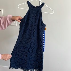 Lulus, size small, navy dress
